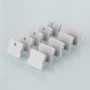 Заглушки для накладного алюм.профиля для LED ленты ZLL-2-ALP001-R (15mm) (компл. 10 пар)