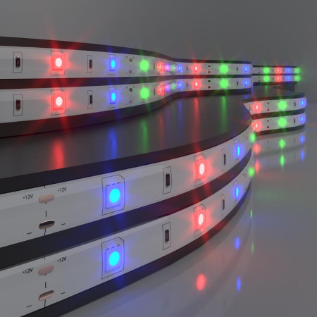 Светодиодная лента 30Led 7,2W IP65 мульти (050 12V 5 м в упак