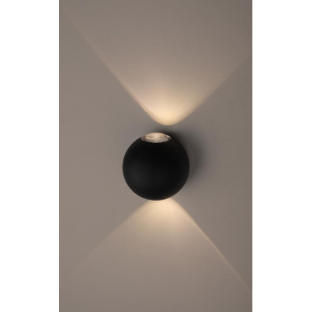 Декоративная подсветка светодиодная WL11 BK 2*1Вт IP 54 черный