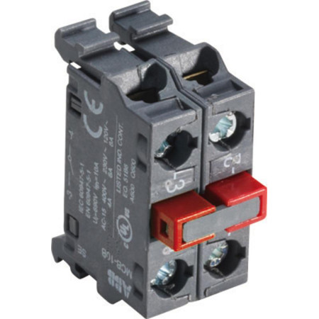 Контактный блок MCB-02B для монтажа в боксы 2НЗ