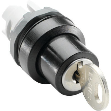 Переключатель M3SSK2-102 с ключом 3-х позиционный с фиксацией (т олько корпус) (ключ Ronis 72 достается в среднем положени