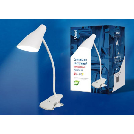 Светильник настольный TLD-563 White/LED/360Lm/4500K/Dimmer 5W сенсор Белый