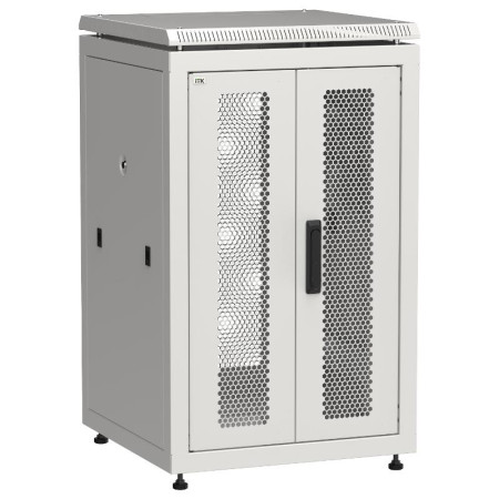 ITK LINEA N 18U 600х600мм распаш. перф. дв. задн. перф. сер.