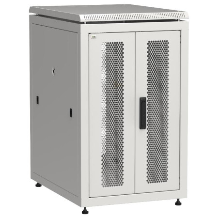 ITK LINEA N 18U 600х800мм распаш. перф. дв. задн. перф. сер.