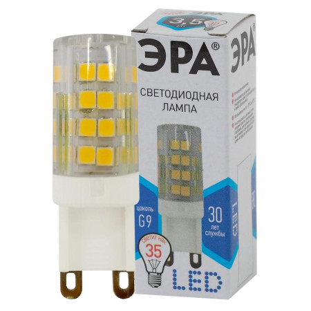 Лампа светодиодная LED 3,5Вт G9 220В 4000К smd JCD капсульная