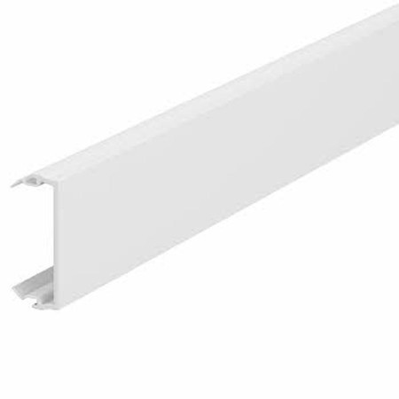 Крышка кабель-канала Rapid 45-2, 45x2000 мм, без галогенов PC/ABS, белый цвет RAL 9010