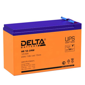Акумуляторная батарея UPS серии HR 12-24 W 12В/6Ач