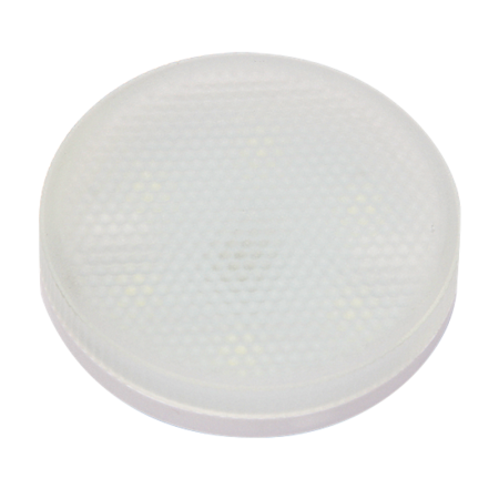 Лампа светодиодная LED 6Вт GX53 230В 4000К PLED- ECO FROST таблетка