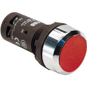 Кнопка CP1-30R-11 красная без фиксации 1НО+1HЗ