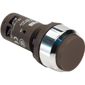 Кнопка CP3-30B-01 черная без фикс 1HЗ