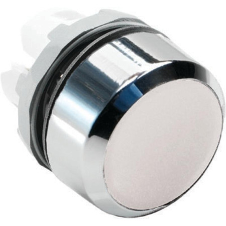 Кнопка MP1-20W белая (только корпус) без подсветки без фиксации