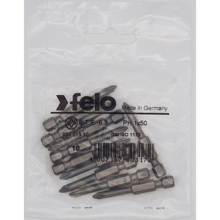 Бита крестовая серия Industrial PH 1X50, 10 шт