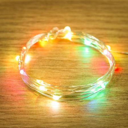 Гирлянда Роса 2 м, 20 диодов, USB, цвет RGB