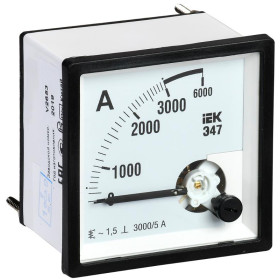 Амперметр Э47 3000/5А кл. точн. 1,5 96х96мм
