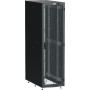 LINEA S Шкаф серв. 19" 48U 600х1000мм перф. дв. черный