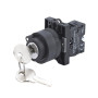 Переключатель NP2-EG21, 2 положения фиксацией, 1НО, IP40 (R)