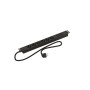 Hyperline SHE19-8SH-M-AIEC Блок розеток для 19" шкафов, горизонтальный, 8 розеток Schuko