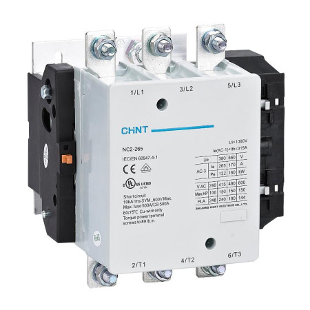 Контактор NC2-265 265А 110В/АС3 50Гц (R)