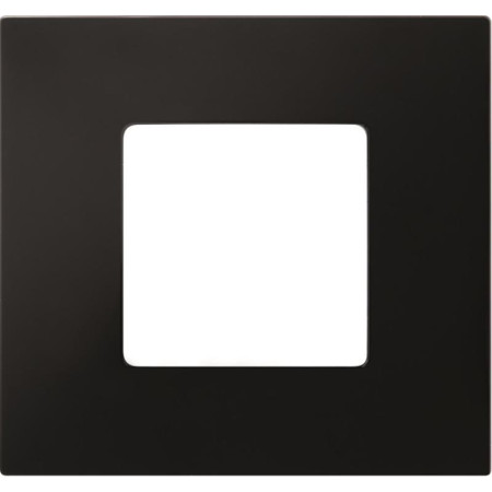 Simon 27 Накладка декоративная на рамку базовую, 3 поста, S27 Play, Color, чёрный