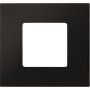 Simon 27 Накладка декоративная на рамку базовую, 3 поста, S27 Play, Color, чёрный