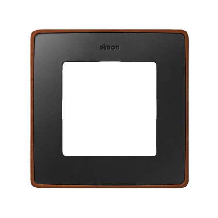 Simon 82 Рамка декоративная, 4 поста, Select, S82 Detail, графит-медь