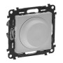 Valena LIFE DIY Алюминий Светорегулятор поворотный универ. 300Вт без нейтрали