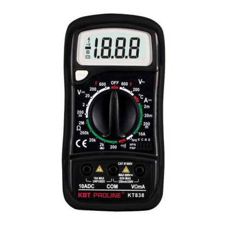 Мультиметр цифровой KT 838 "PROLINE"