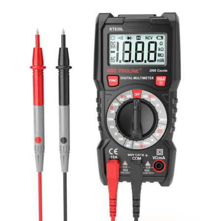 Мультиметр цифровой KT830l PROLINE