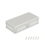Корпус пластиковый RAM box IP67 600х300х146 мм(высота крышки 21) стенка с выбивными фланцами непрозрачная крышка