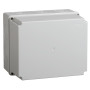 Коробка распределительная КМ41274 для о/п 240х195х165 мм IP55 (RAL7035, кабельные вводы 5 шт)