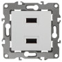 Устройство зарядное USB 12-4110-01  , 5В-2100мА,  белый (6/60/1440)