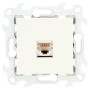 Simon 24 Сл. кость Комп. розетка 1-ая RJ45 кат 5e UTP