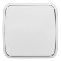 Минск Выключатель 1-клавишный ОП 10А белый  EKF Basic