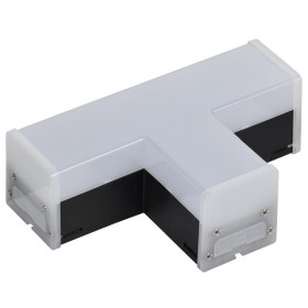 Светильник-соединитель LED T-образый. 1010 10Вт 4000К 117х180мм чер.
