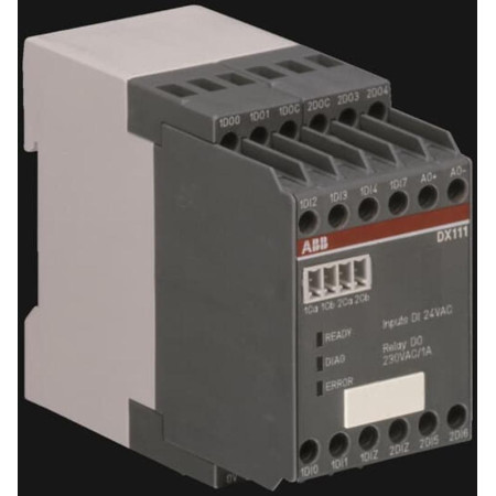 Модуль В/В UMC100, 8DI 24/4DO-Реле/1AO, DX111