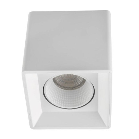 Светильник светодиодный накладной DK3080-WH IP20, 10Вт, GU5.3, LED, белый/белый, пластик