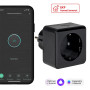 Розетка умная Wi-Fi PRO черн. HomeConnect