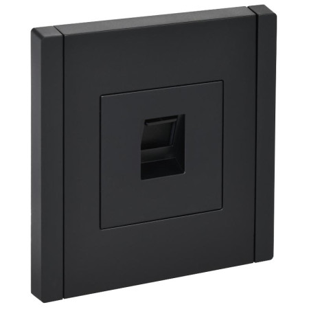 FORTE&PIANO Розетка комп. RJ45 кат.6 FP131 черный