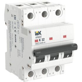 ARMAT Авт. выкл. M06N-DC 3P K 32А IEK