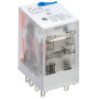 Реле интерфейсное ORM-1 2C 24В DC с LED и тест. кнопкой ONI