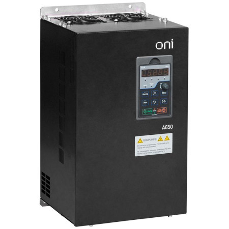 Преобразователь частоты A650 380В 3Ф 55kW 112А ONI