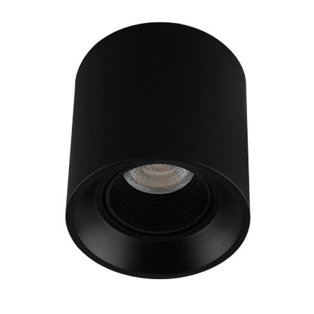 Светильник светодиодный накладной DK3090-BK IP20, 10Вт, GU5.3, LED, черный/черный, пластик