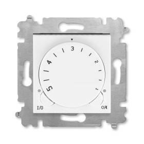 ABB Levit Белый / ледяной Терморегулятор с поворотной ручкой 16А