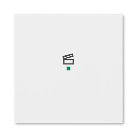 ABB Levit Белый Клавиша 1-ая с символом сцены free@home