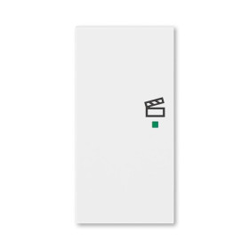 ABB Levit Белый Клавиша 2-ая левая с символом сцены free@home