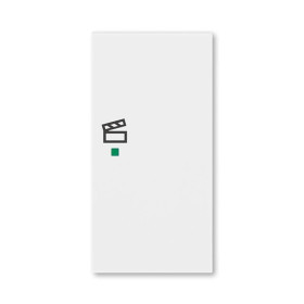 ABB Levit Белый Клавиша 2-ая правая с символом сцены free@home