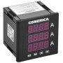 Амперметр цифровой щитовой трехфазный 96х96мм LED