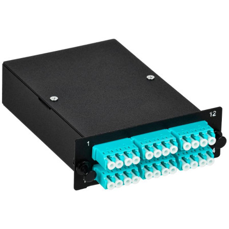 ITK Кассета для кросса ST OM3 MTPm 6хLC-quad (24 ОВ)
