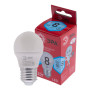 Лампа светодиодная RED LINE LED P45-8W-840-E27 R E27 / Е27 8Вт шар нейтральный белый свет