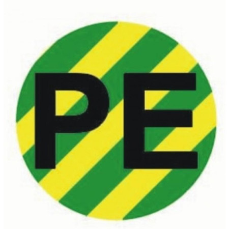 Наклейка "PE" d20мм PROxima